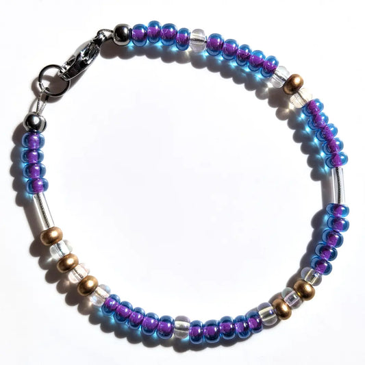 "Bestie" Morse Code Bracelet - Smoothie Glitter