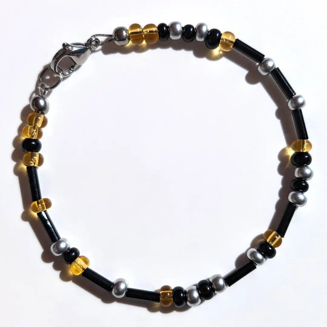 "Soulmate" Morse Code Bracelet - Lemonade Shimmer