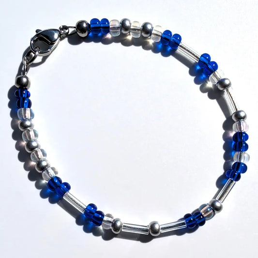 "Strength" Morse Code Bracelet - Saffie Shimmer