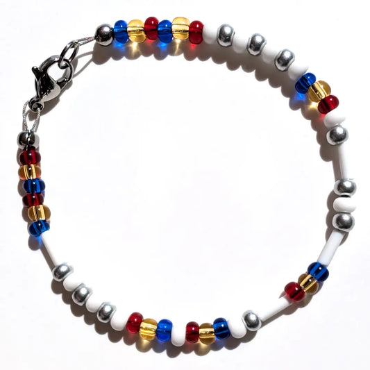 Custom Morse Code Bracelet - Summer
