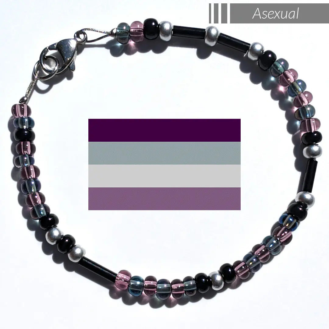 Custom Morse Code Bracelet - Pride