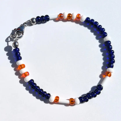 "Bears" Football Morse Code Bracelet