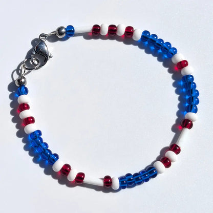 "Bills" Football Morse Code Bracelet
