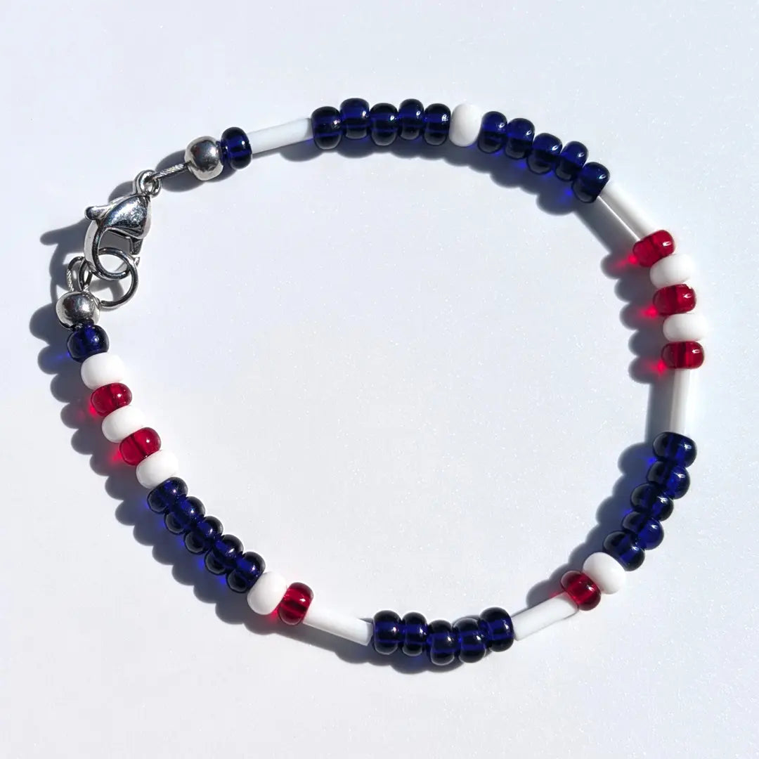 "Texans" Football Morse Code Bracelet